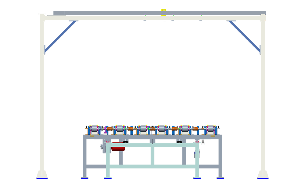 Optical centering conveyor