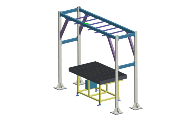 Optical centering station